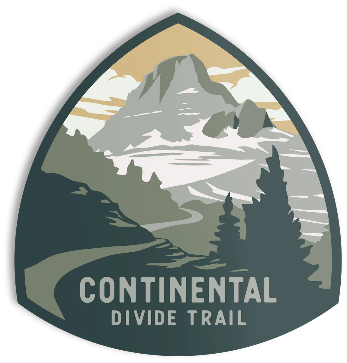 CDT - Continental Divide Trail Logo